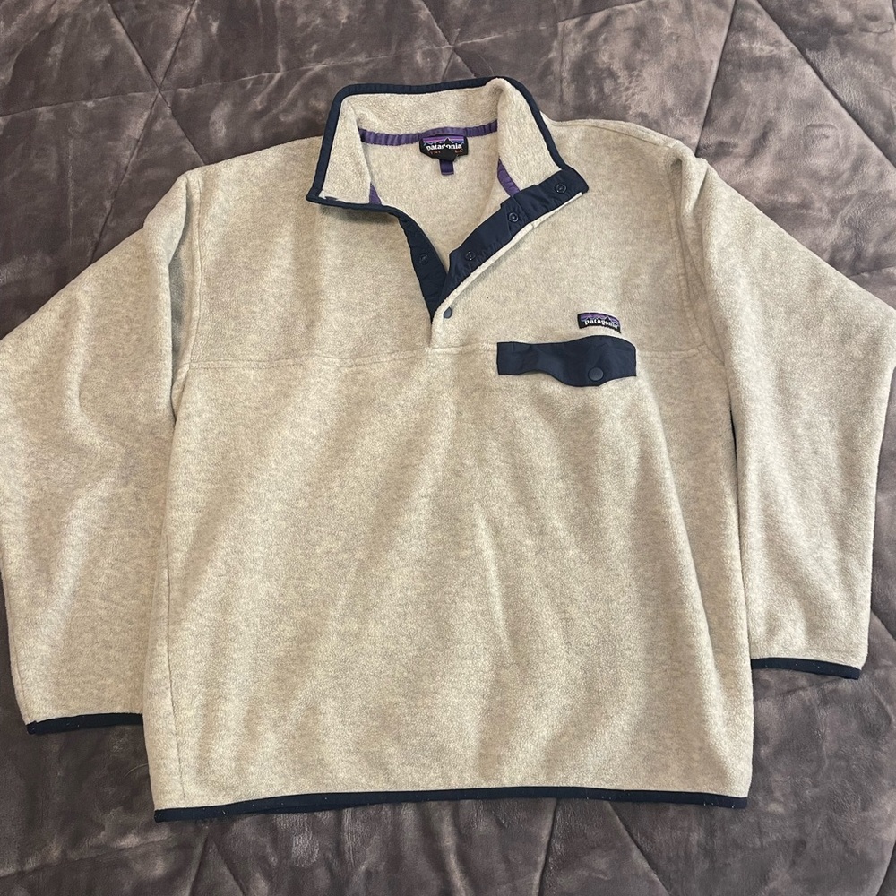 Patagonia fleece synchilla sweater